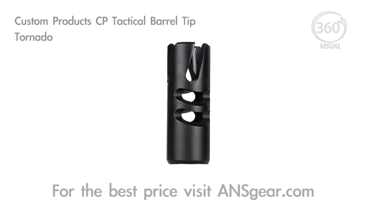 Custom Products CP Tactical Barrel Tip - Tornado - Visual 360