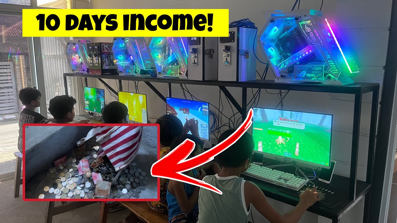 PISONET BUSINESS 10 DAYS INCOME!