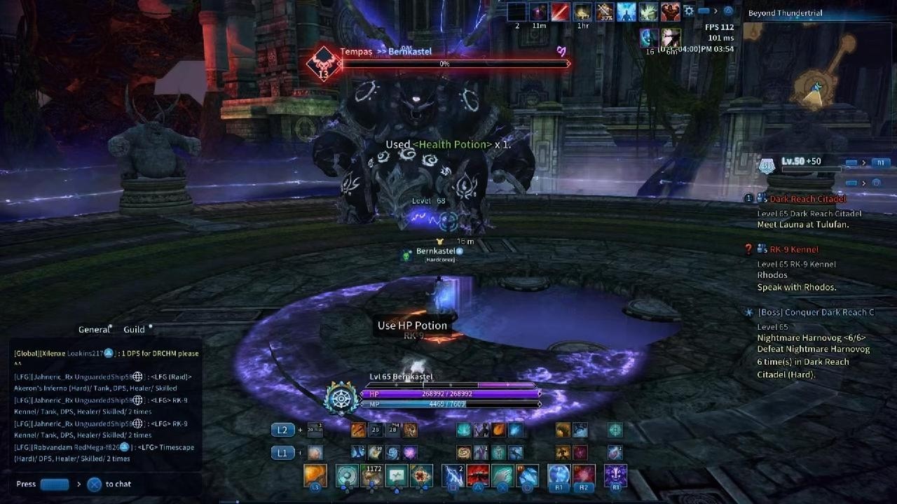 |TERA PS5| Reflect DMG Made Boss Finish Itself
