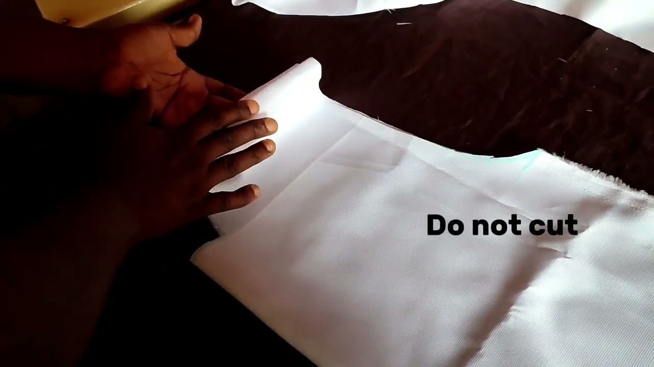 How to cut Celestial Church male 4-corner/prophet  sutana/garment perfectly like professional