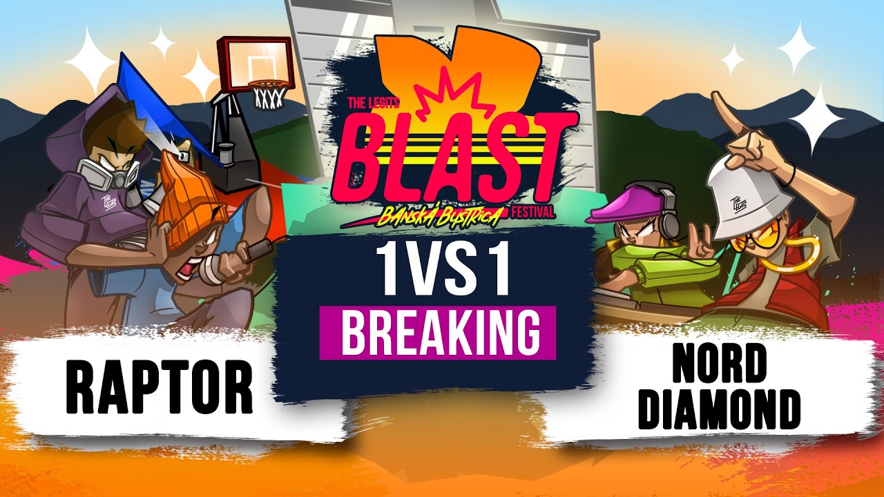 Raptor против Nord Diamond | 1 на 1 | Полуфинал по брейкингу | The Legits Blast 2026
