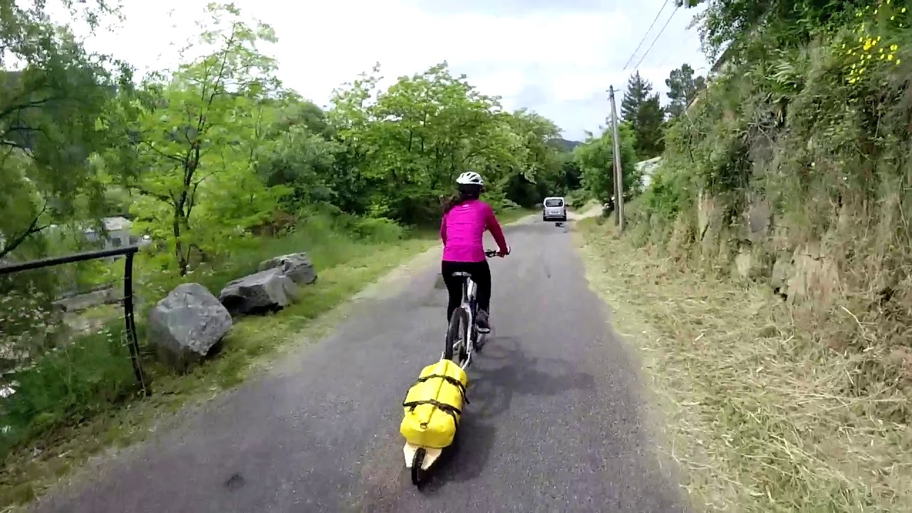 Remorques ZAP Outdoor sur routes et chemins