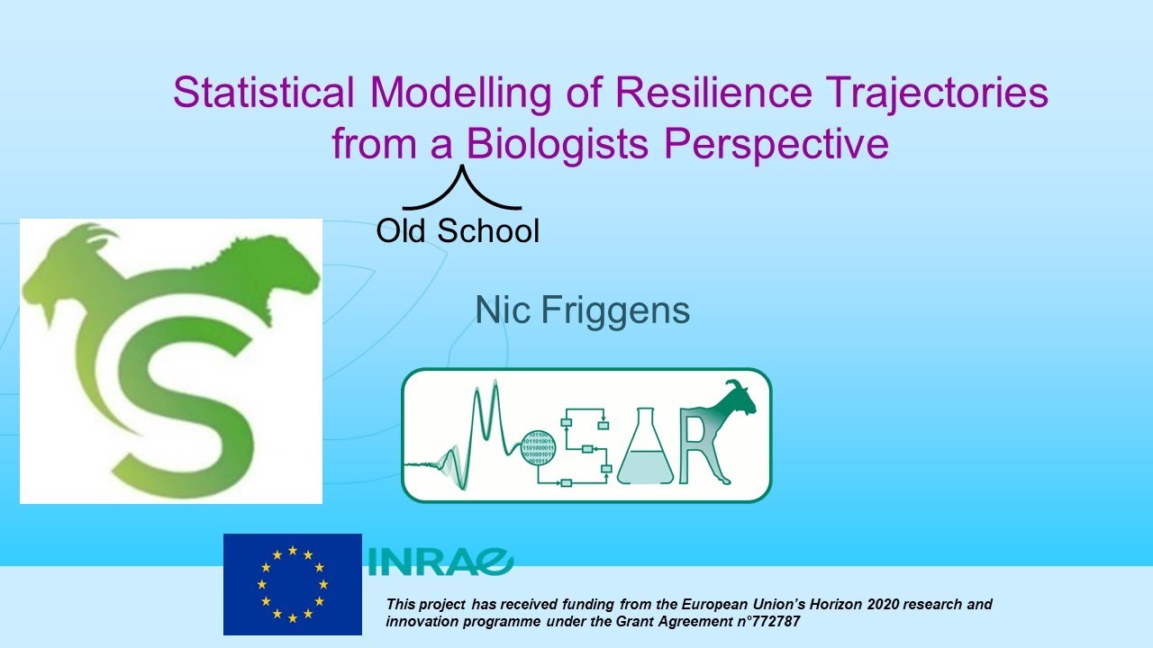 Statistical models of resilience trajectories from biologist&rsquo;s perspective - N. Friggens (INRAE)
