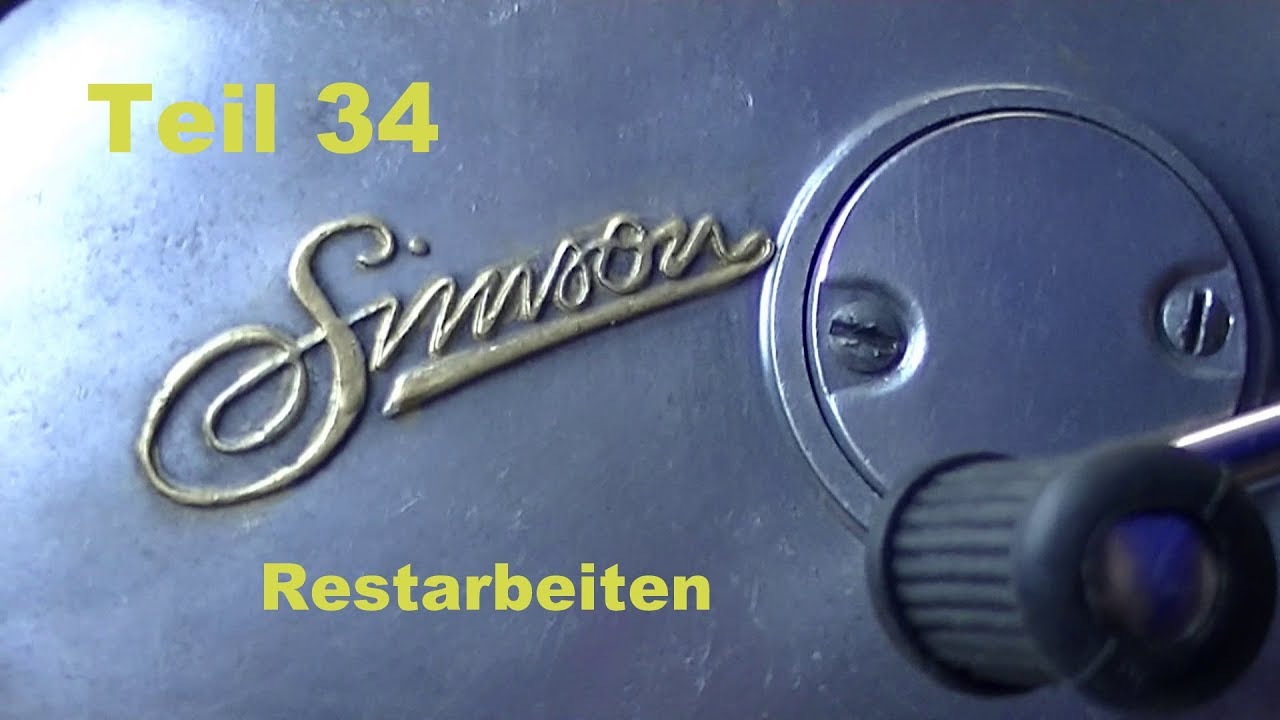 Projekt Simson Star Bj. 1974 Teil 34 Luftleitblech, Luftfilter und div. Kleinigkeiten