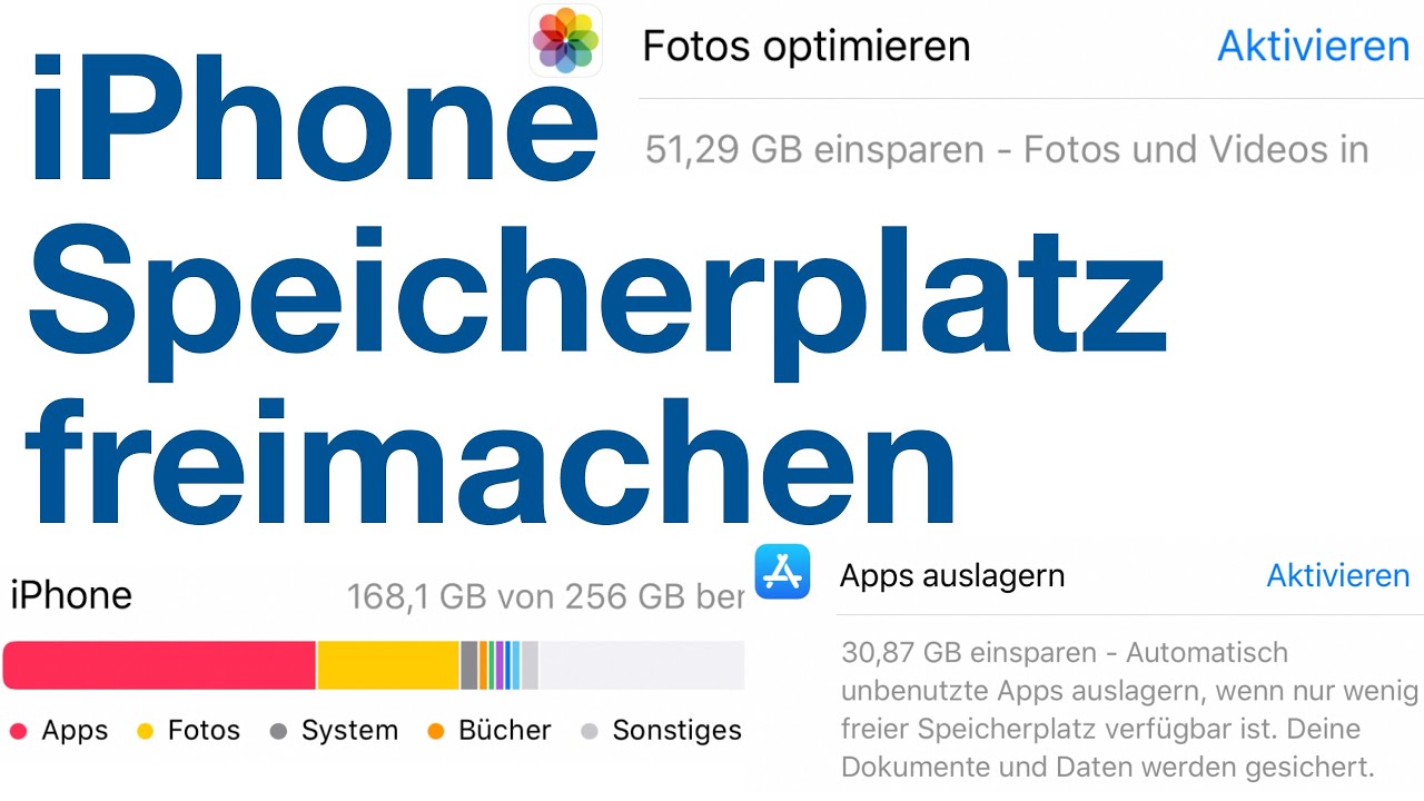 iPhone Speicherplatz freimachen 👍 7 Tipps gegen den vollen Speicher