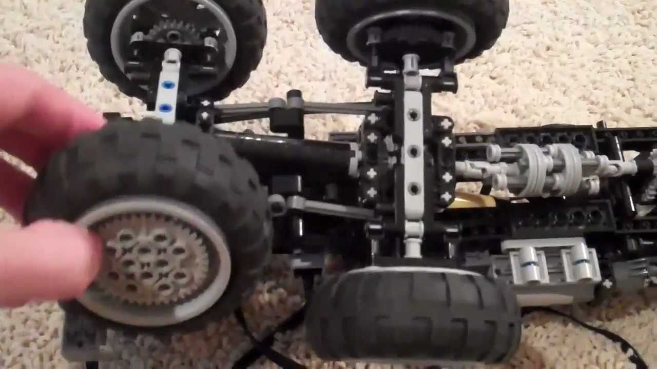 Lego Ural 4320 6x6 - pneumatic gear box