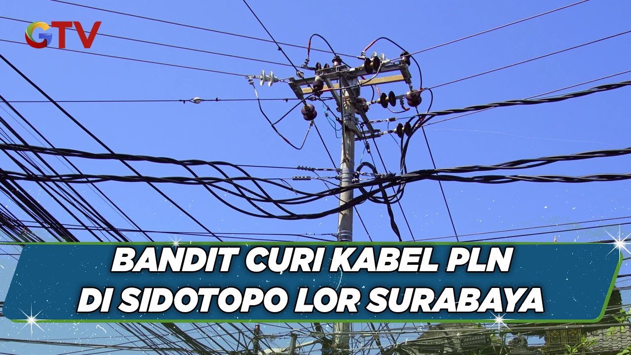 Pencurian Kabel PLN di Sidotopo Lor Surabaya Kepergok Warga, Tiga Pelaku Kabur - BIP 10/07