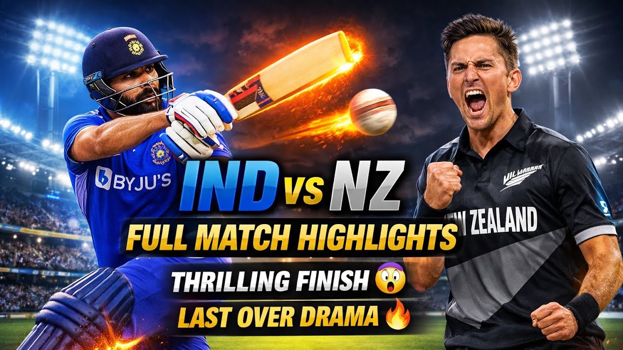 IND vs NZ Match Highlights‼️ Enjoy for all 3d players‼️