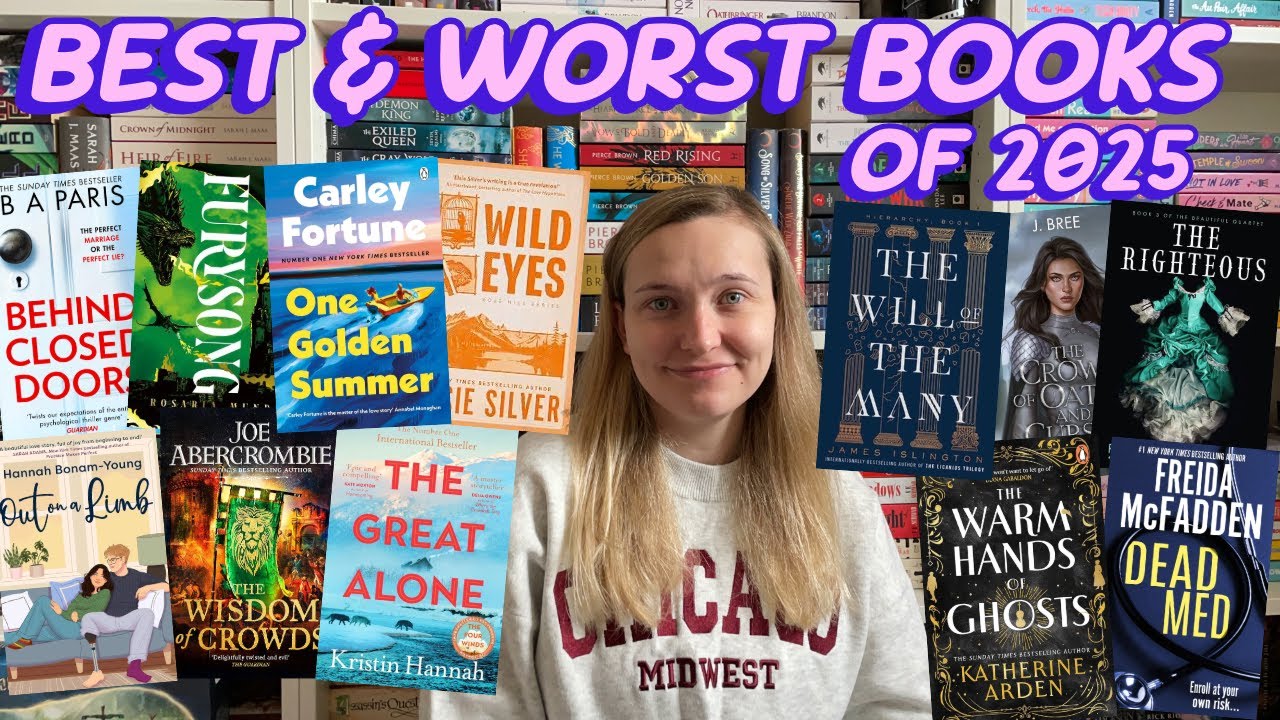 The BEST & WORST Books I Read in 2025!