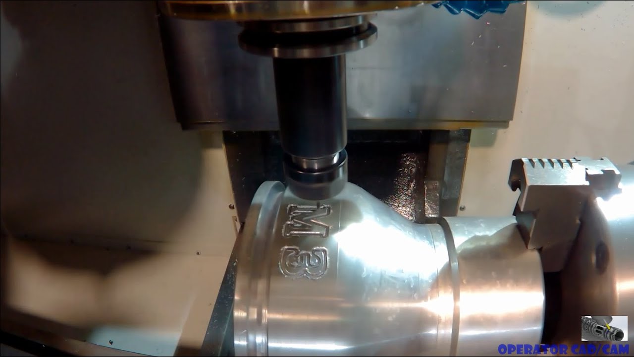 Гравируем Поток 4-Axis SolidCAM !