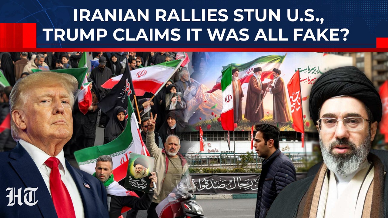 Trump Left Red-Faced Over AI Claims As Iran Hardliners Draw Thousands In Real Street Rallies | War