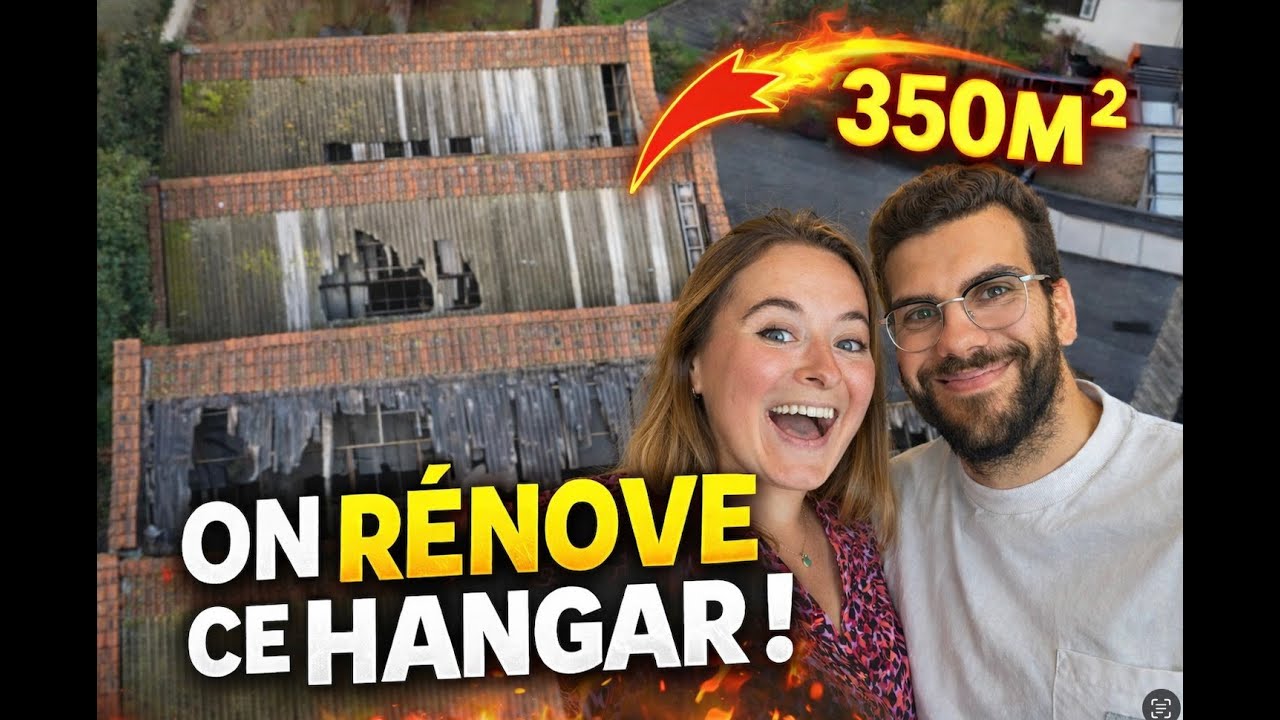 On r&eacute;nove un hangar de 350 m2 ! EPISODE 1
