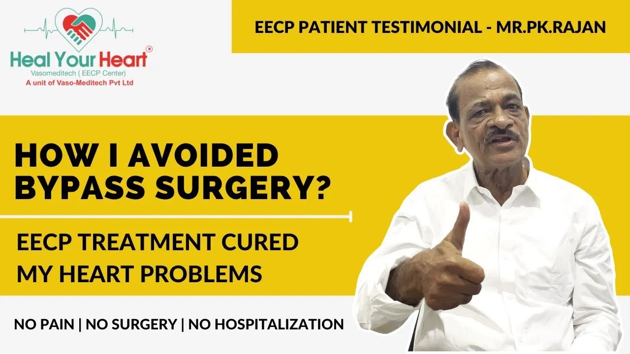 Heart Problem Cured Without Bypass Surgery - EECP Treatment