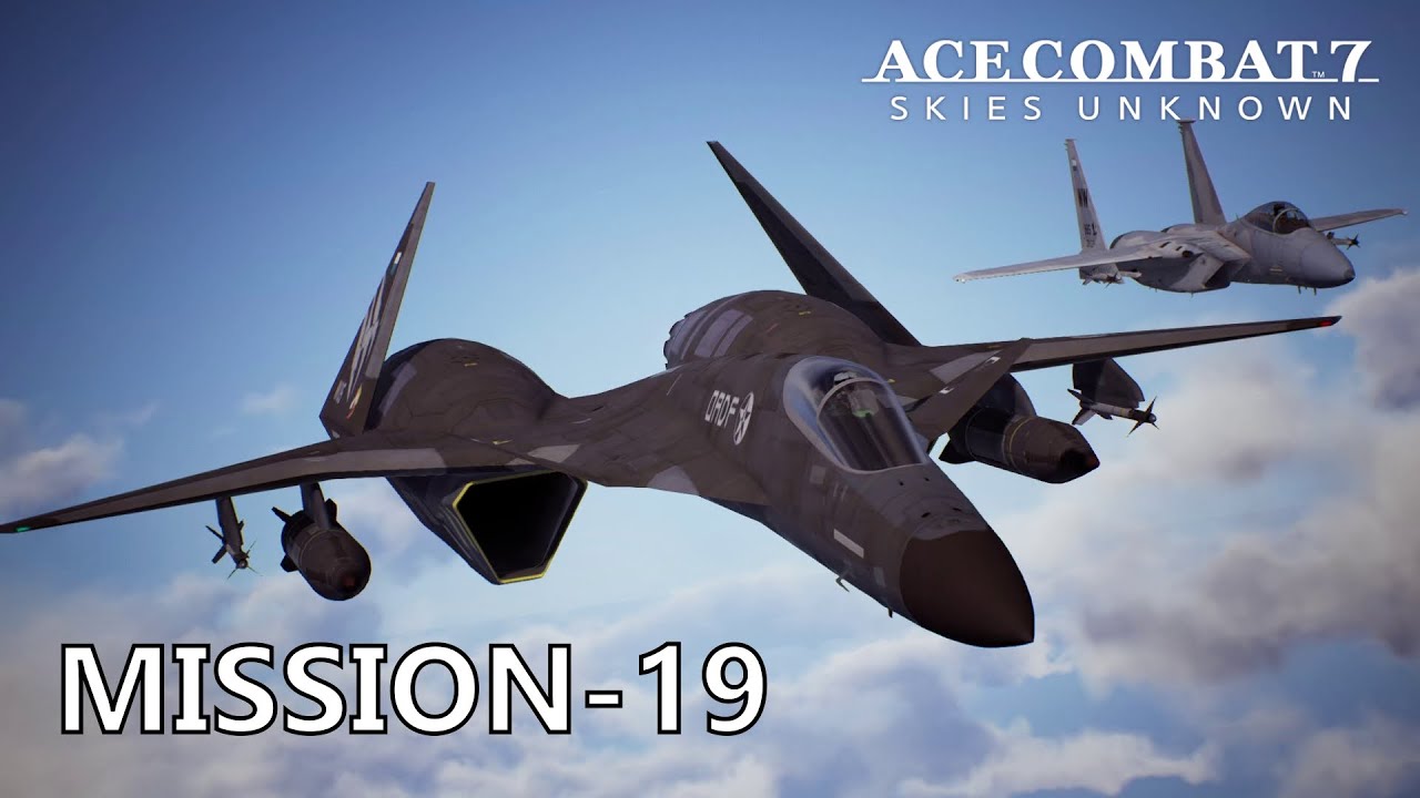 Ace Combat 7 Skies Unknown (PC) Gameplay Walkthrough Campaign Mission 19 - Lighthouse