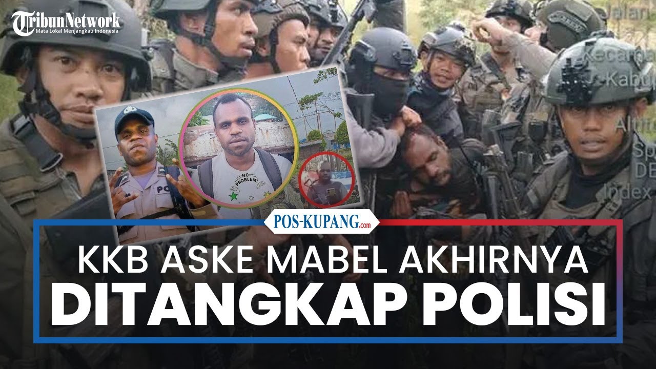 Pecatan Polisi Jadi KKB Yalimo, Aske Mabel Ditangkap Satgas ODC