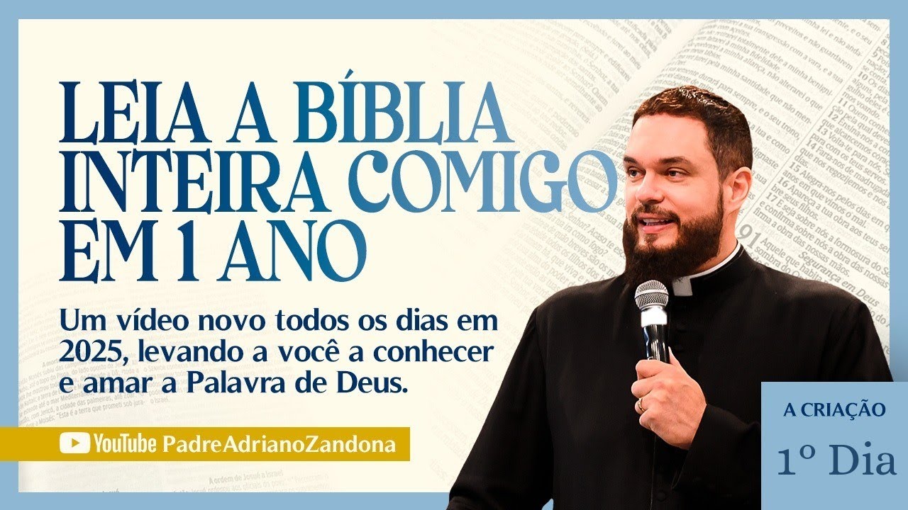 DEUS FARÁ ESTE VÍDEO CHEGAR A VOCÊ! - EPISÓDIO 1 - A Bíblia em um Ano - Gên 1-2