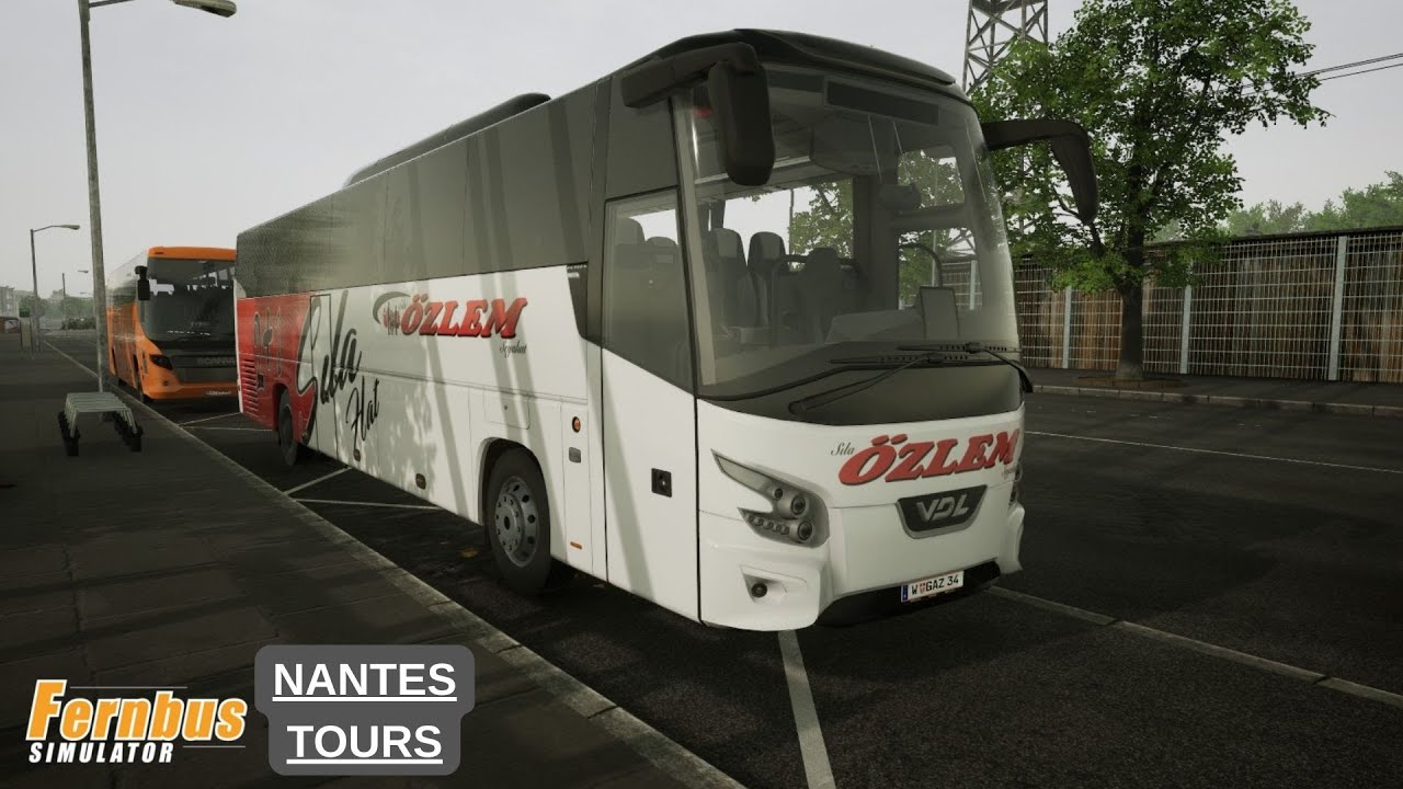Sıla Özlem - NANTES  TOURS - VDL Futura FHD2-129 - Fernbus Coach Simulator Otobüs Seferi