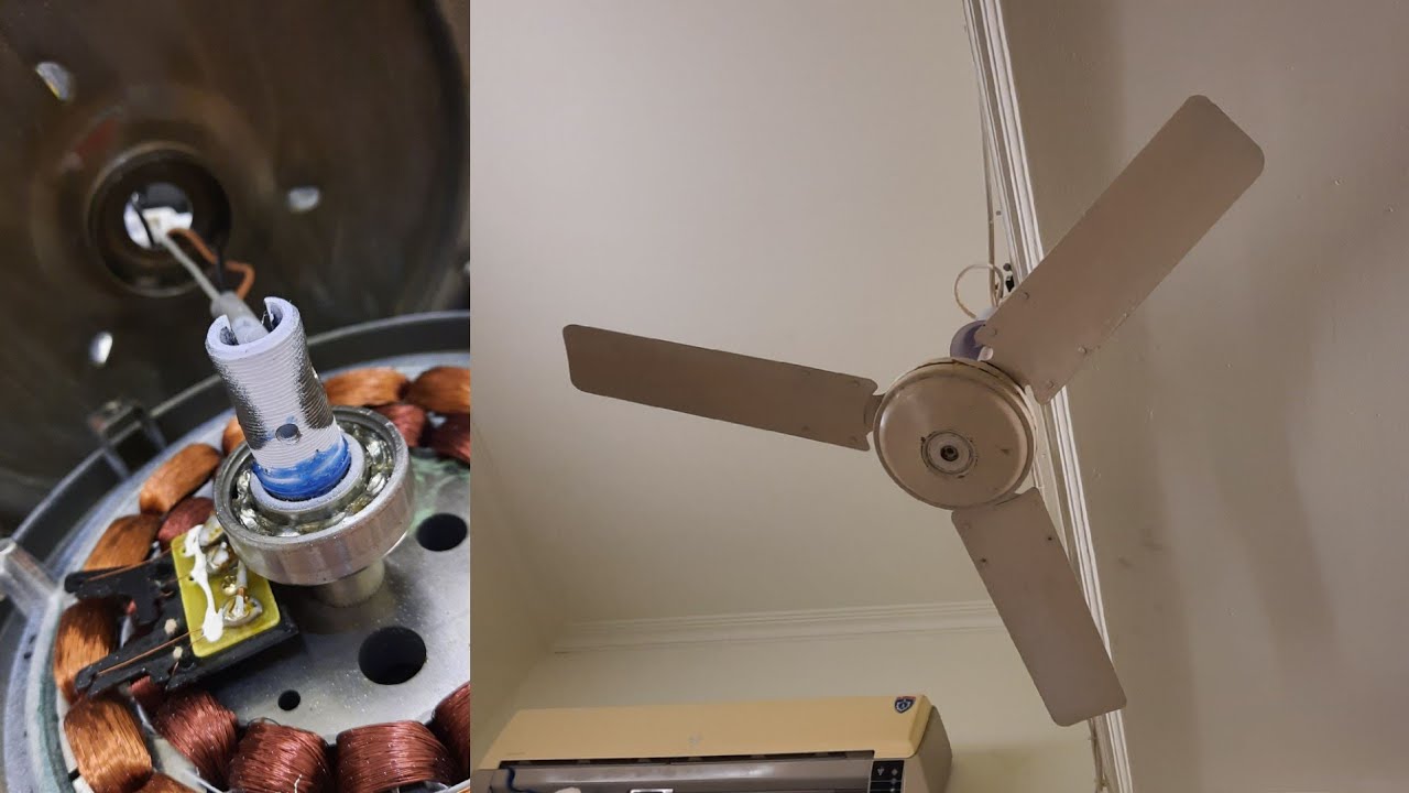 Re-Greasing Ceiling Fan Bearings