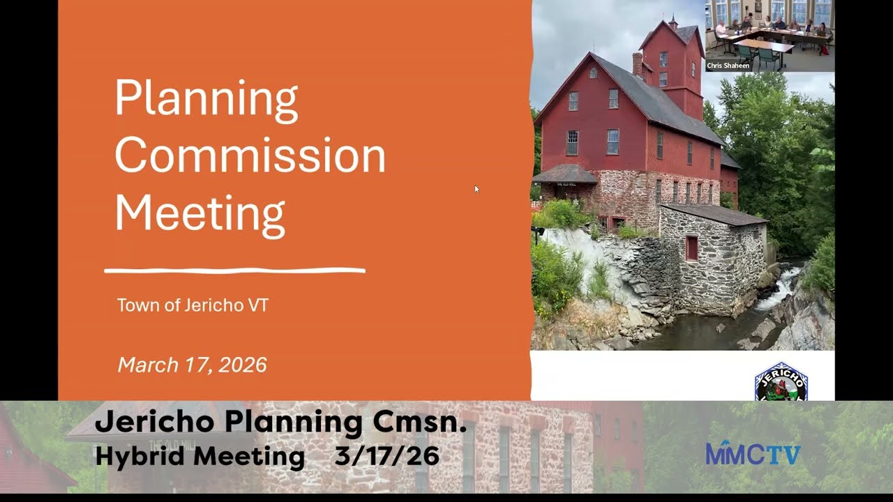 Jericho Planning Cmsn 3-17-2026
