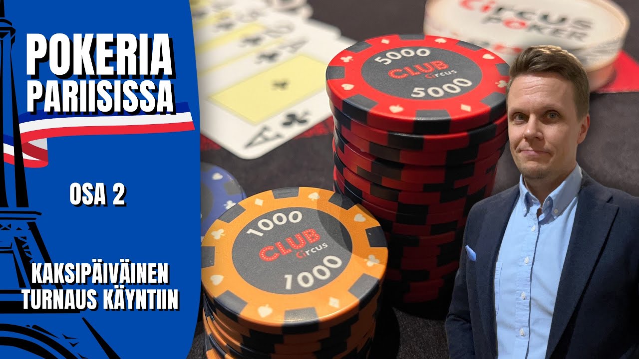 Vastustaja takoo tiltissä pöytää! | Pokeria Pariisissa - Osa 2