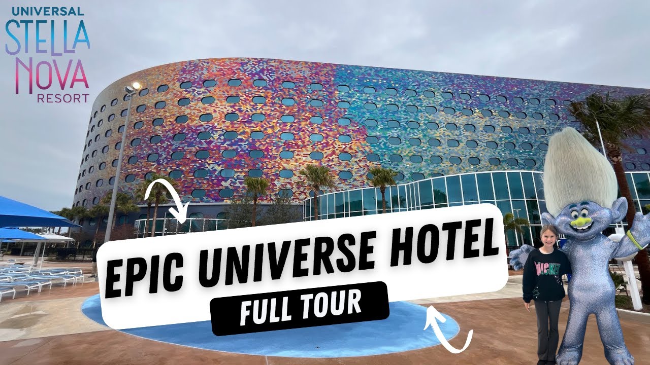 Universal's Stella Nova Resort is OPEN! FULL TOUR of Universal's new Stella Nova Resort 