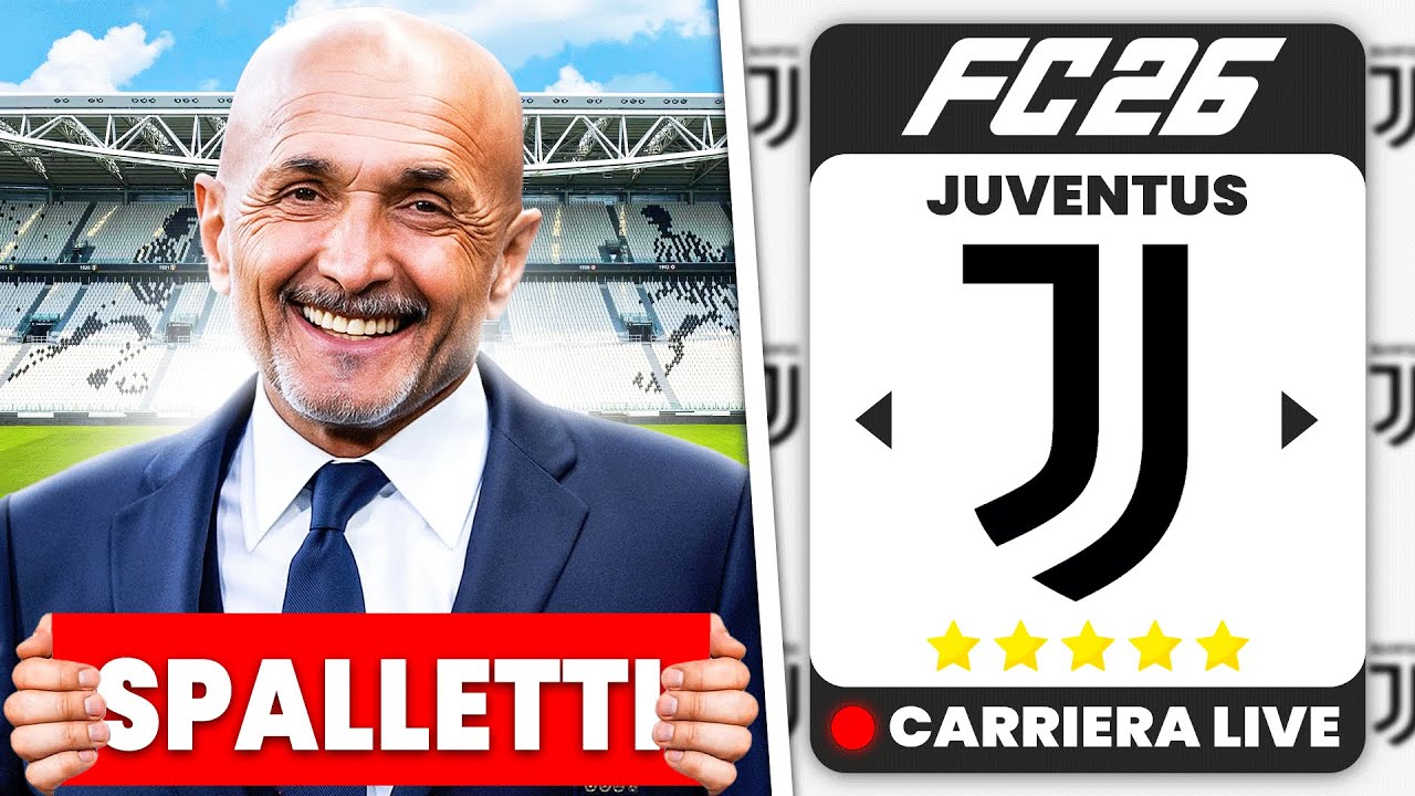 RICOSTRUISCO LA JUVENTUS con SPALLETTI NUOVO ALLENATORE su FC26!