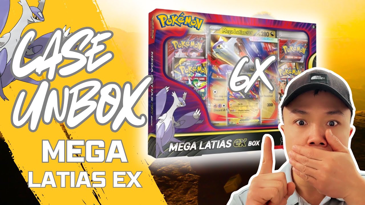 Opening a FULL CASE of Mega Latias EX Boxes! (12X MEGA Promos Case Unbox)
