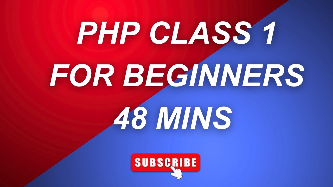 Php Basic to advance Class 1 