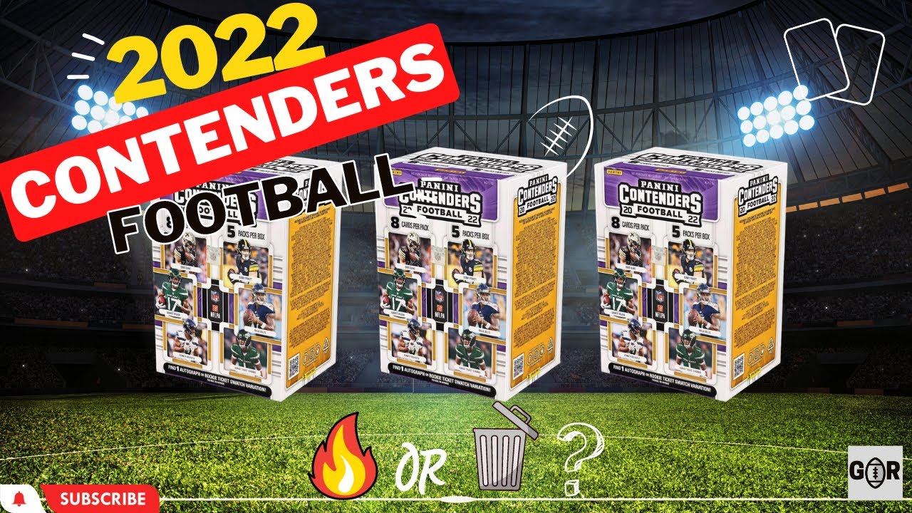 2022 CONTENDERS FOOTBALL BLASTER BOX REVIEW 🏈 Rookie auto, rookie patches, and more 🤯