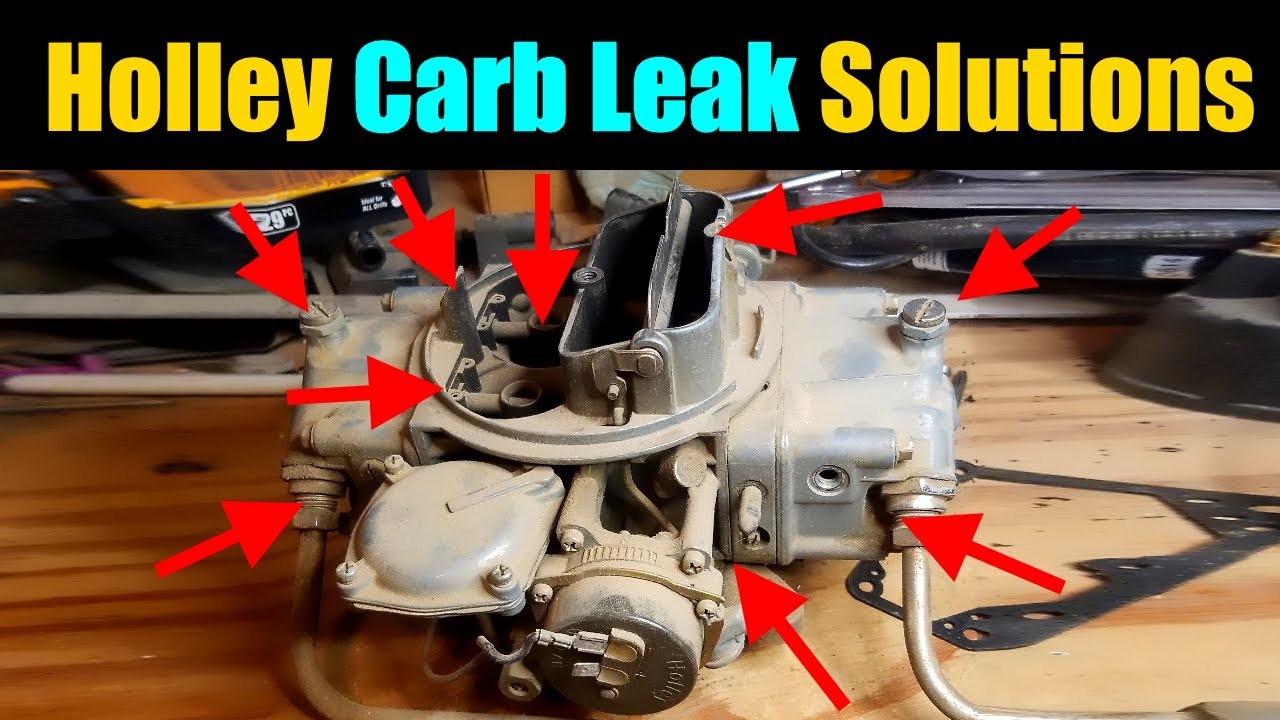 Common Holley Carb Leak Solutions | Holley Carburetor Tuning Secrets |