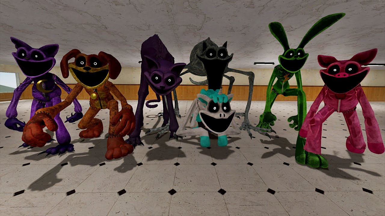 Surviving Smiling Critters Poppy Playtime (Garry's Mod)