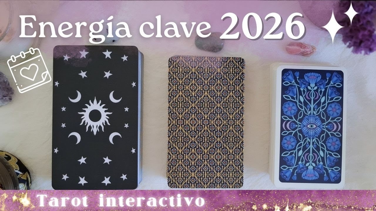 ¿Qué trae el 2026 para ti? | Crecimiento personal, Relaciones y Trabajo 😌🌌✨ | Tarot Interactivo 💌💓✨