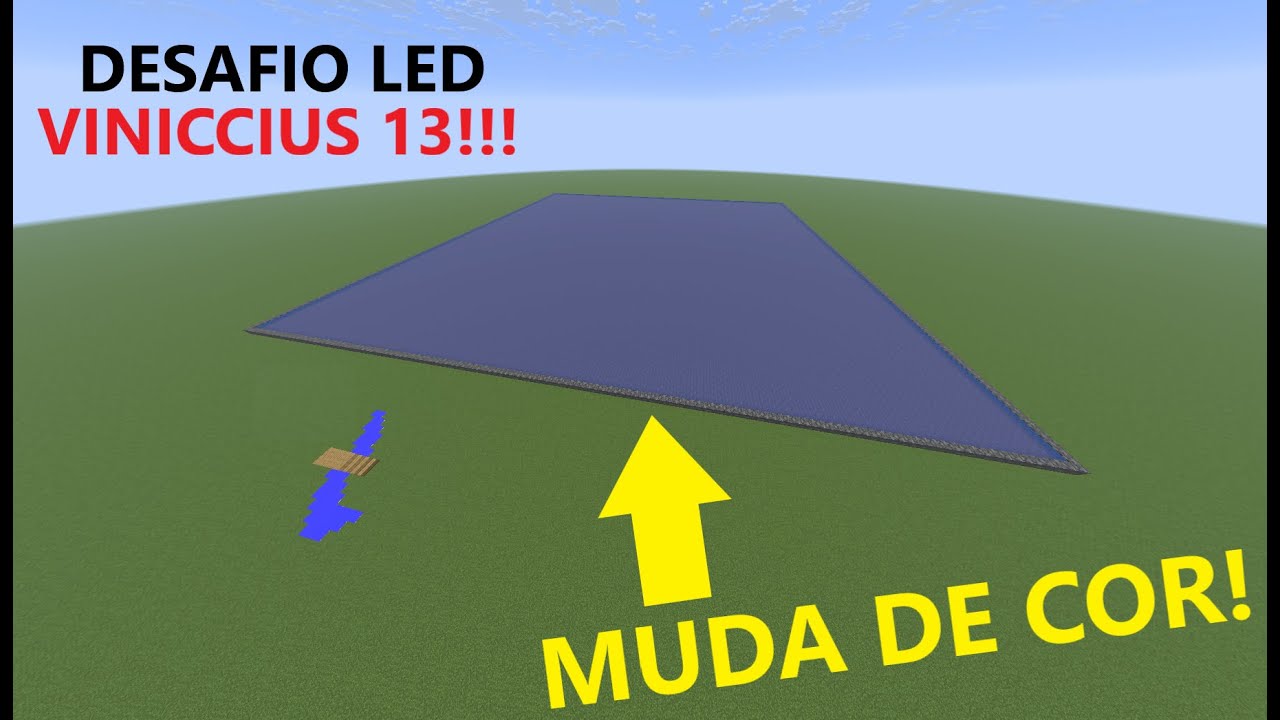 Fiz um led que MUDA DE COR! Desafio do Led @viniccius13