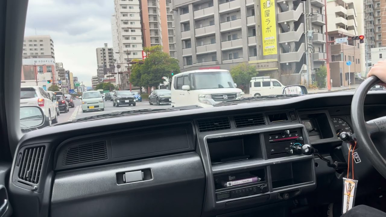 コラムMTのクラウンコンフォートでドライブ 〜大分市内〜