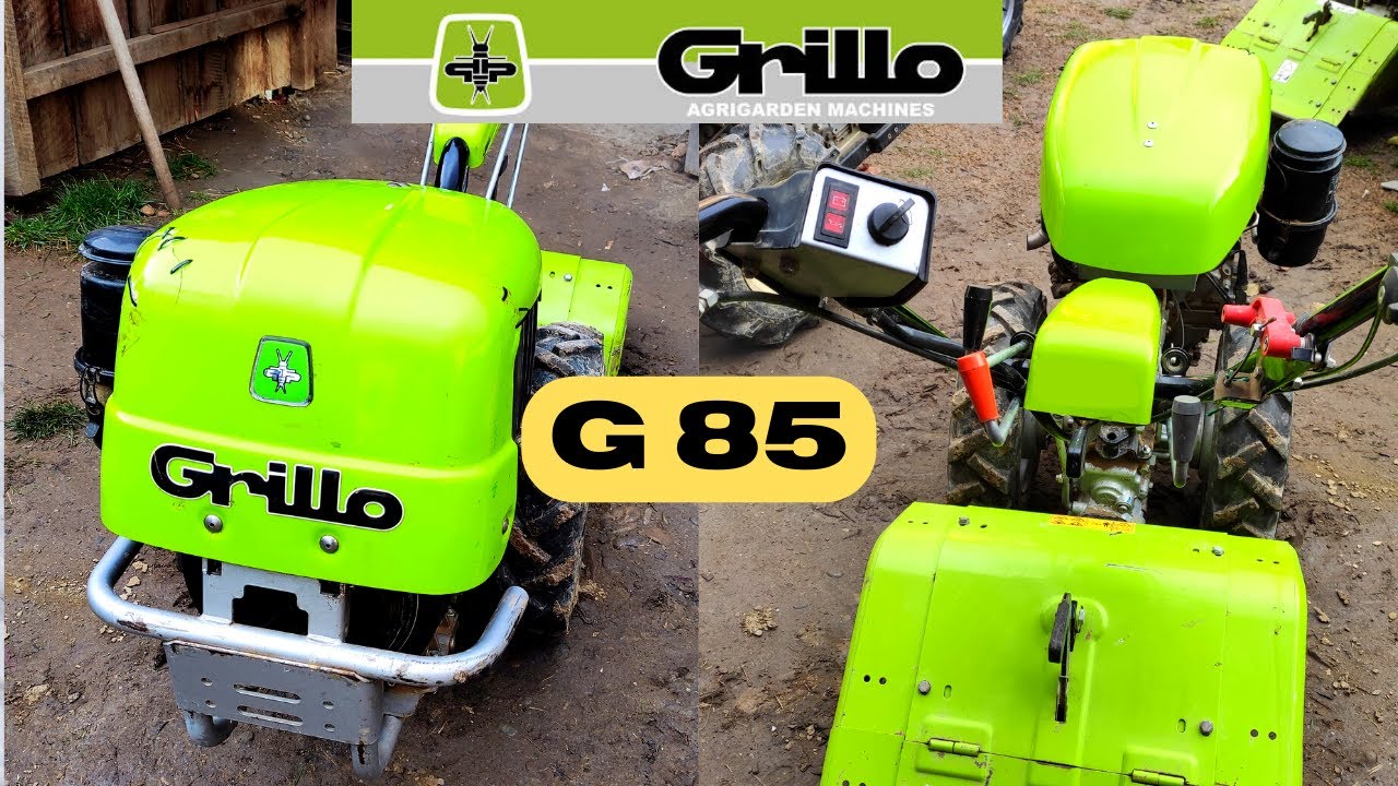 Pornire Motocultor Grillo G85 - model Nou !