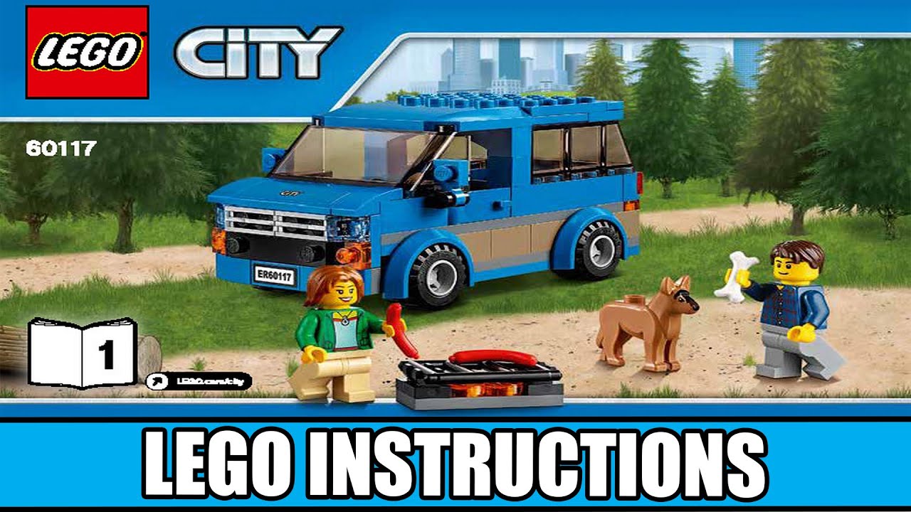 LEGO Instructions | City | 60117 | Van & Caravan (Book 1)