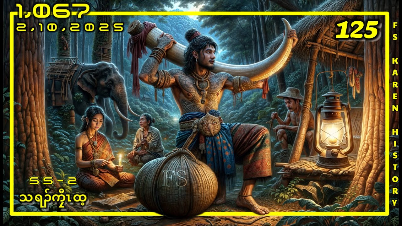🔴 No. 1,067 Season - 2 သရၣ်ကၠီၤထ့( တလၢၤသရၣ် )Part - 125 🔴2 ,10 ,2025  #fskarenhistory