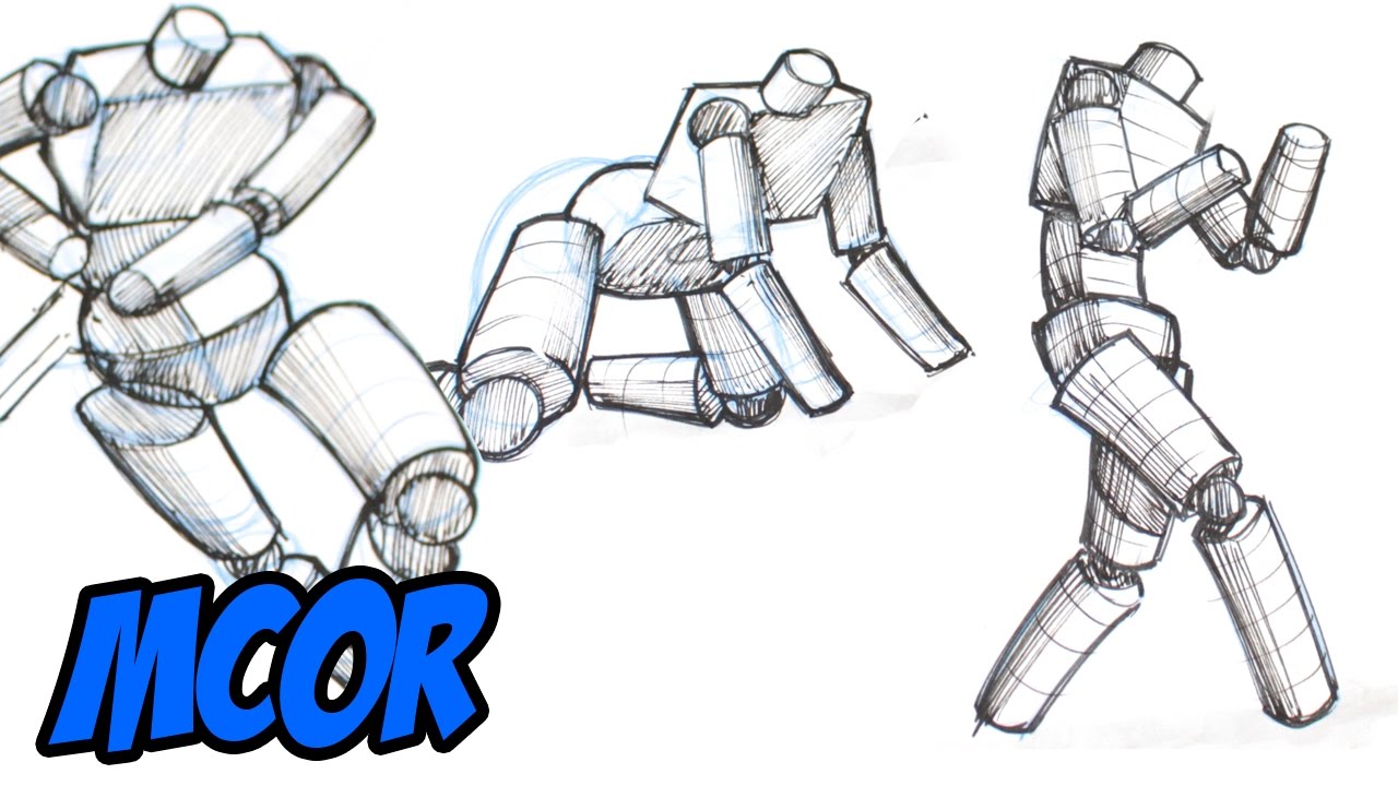 Como Dibujar Diferentes Poses de Forma Facil