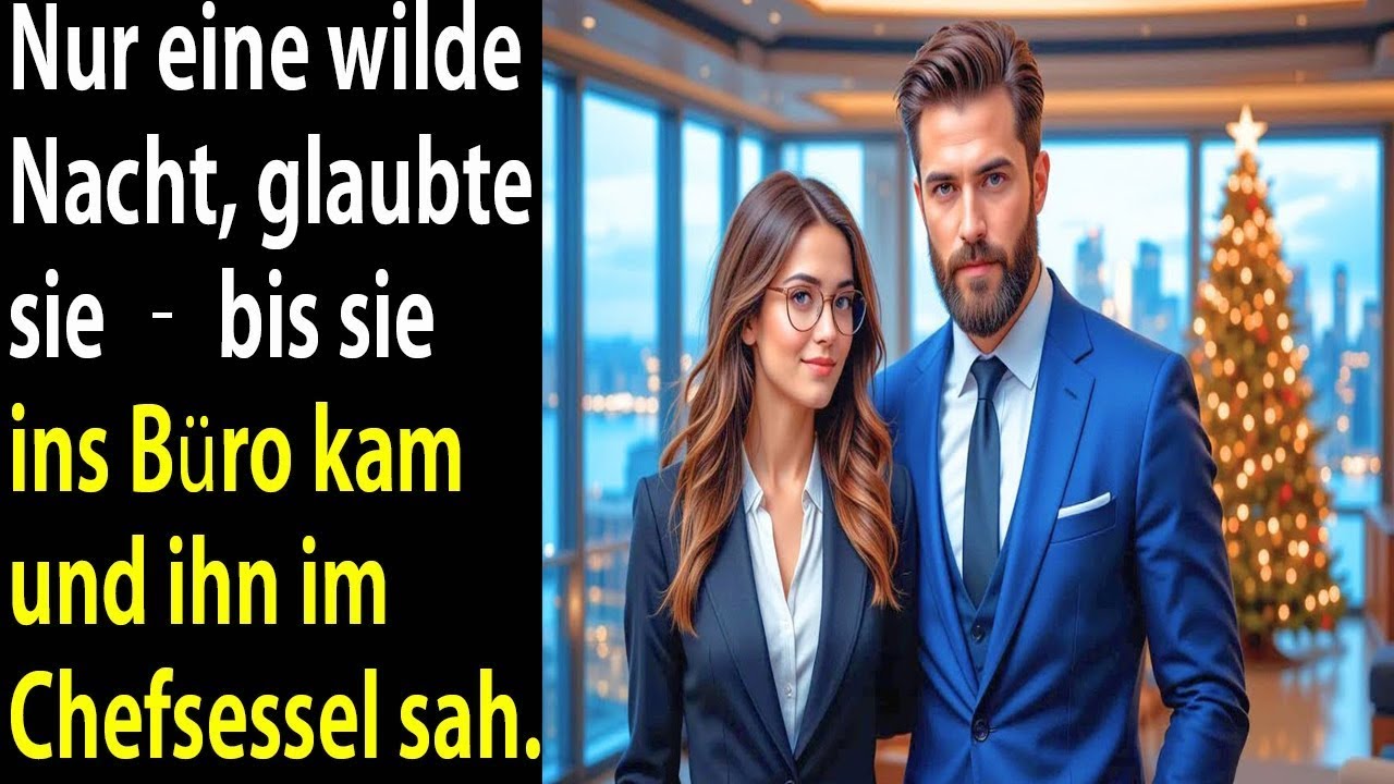 Sie dachte, es sei nur eine Nacht – bis sie ihn am Morgen im Chefsessel sitzen sah.
