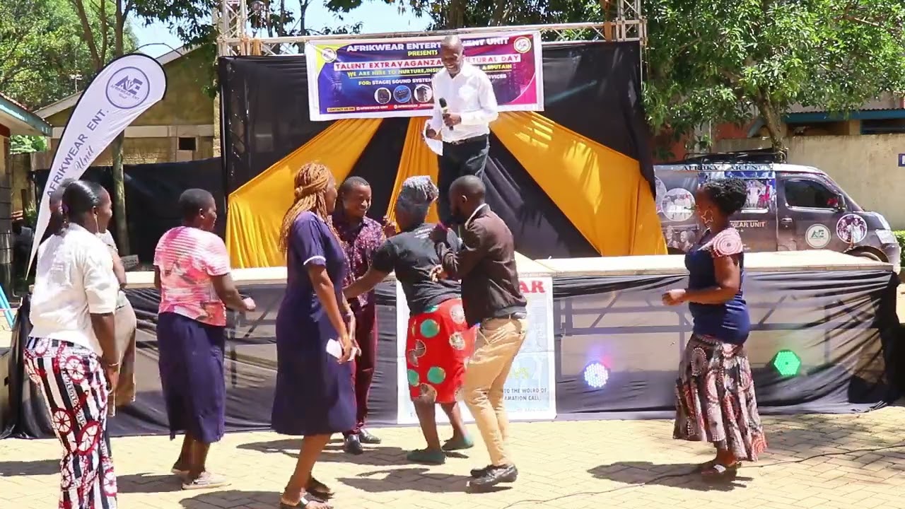 Tate McRae @ BUSHIANGALA T.T.I DURING 2023 CULTURAL EVENT ORGANIZED BY AFRIKWEAR UNIT .