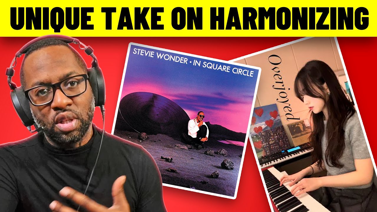 How to play Overjoyed, by Stevie Wonder with creativity on the piano