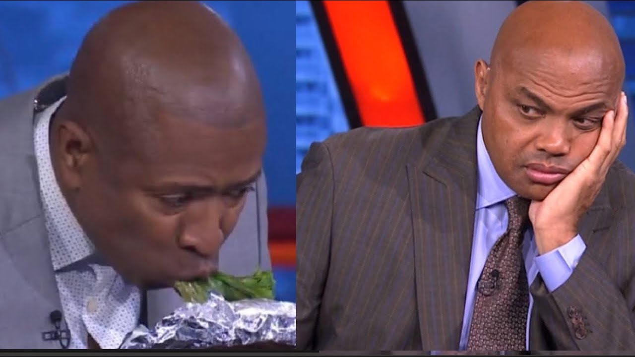 Charles Barkley Roasting Kenny Smith Being Vegan For 3 Minutes Straight...