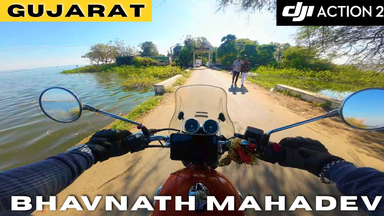 River Side Bhavnath Mahadev | Ada Hathrol Hill Station Adventure | Aravalli | Motovlog | Gujarat