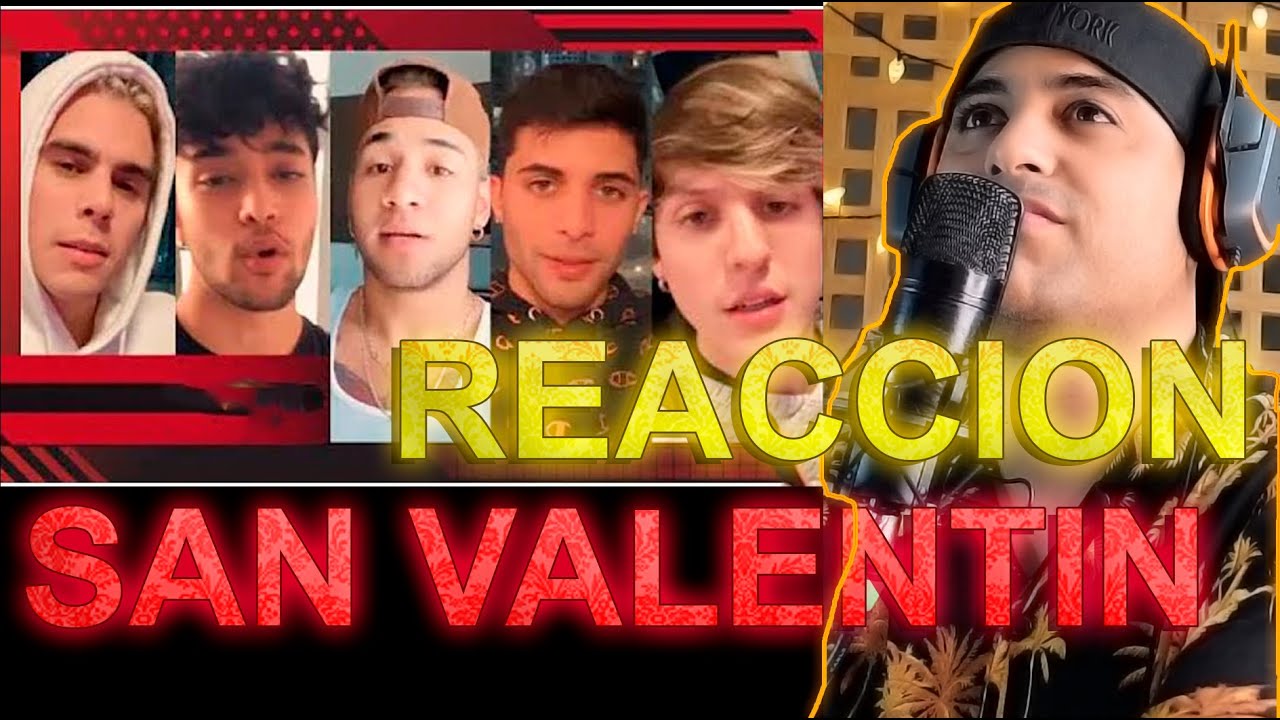 reacción  CNCO ESPECIAL DE SAN VALENTÍN PARTE - 1