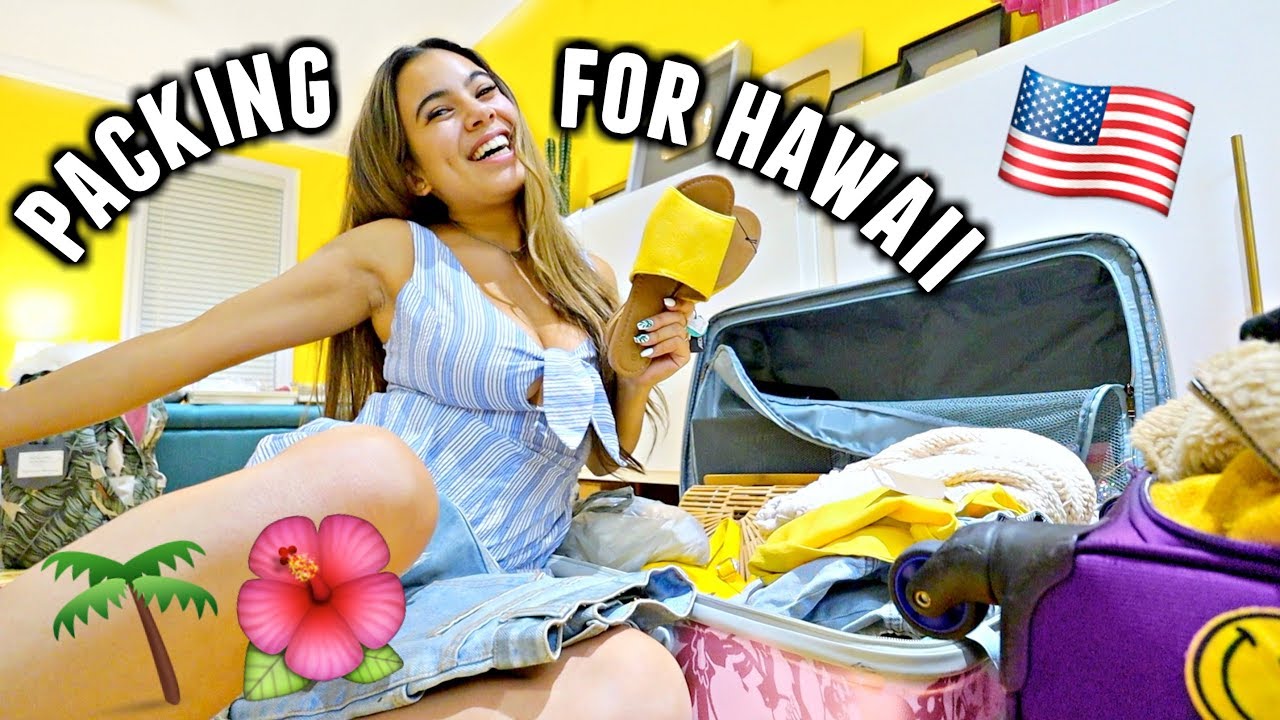 PACK WITH ME! Getting Ready for VACATION in Oahu, Hawaii!🌴✈️ (16 Hour Flight & Checking in)