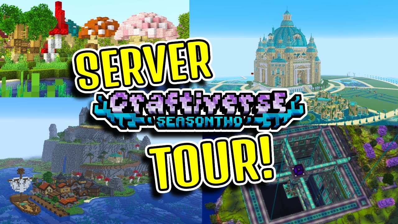 BIG SERVER TOUR! | Craftiverse S2 EP 10