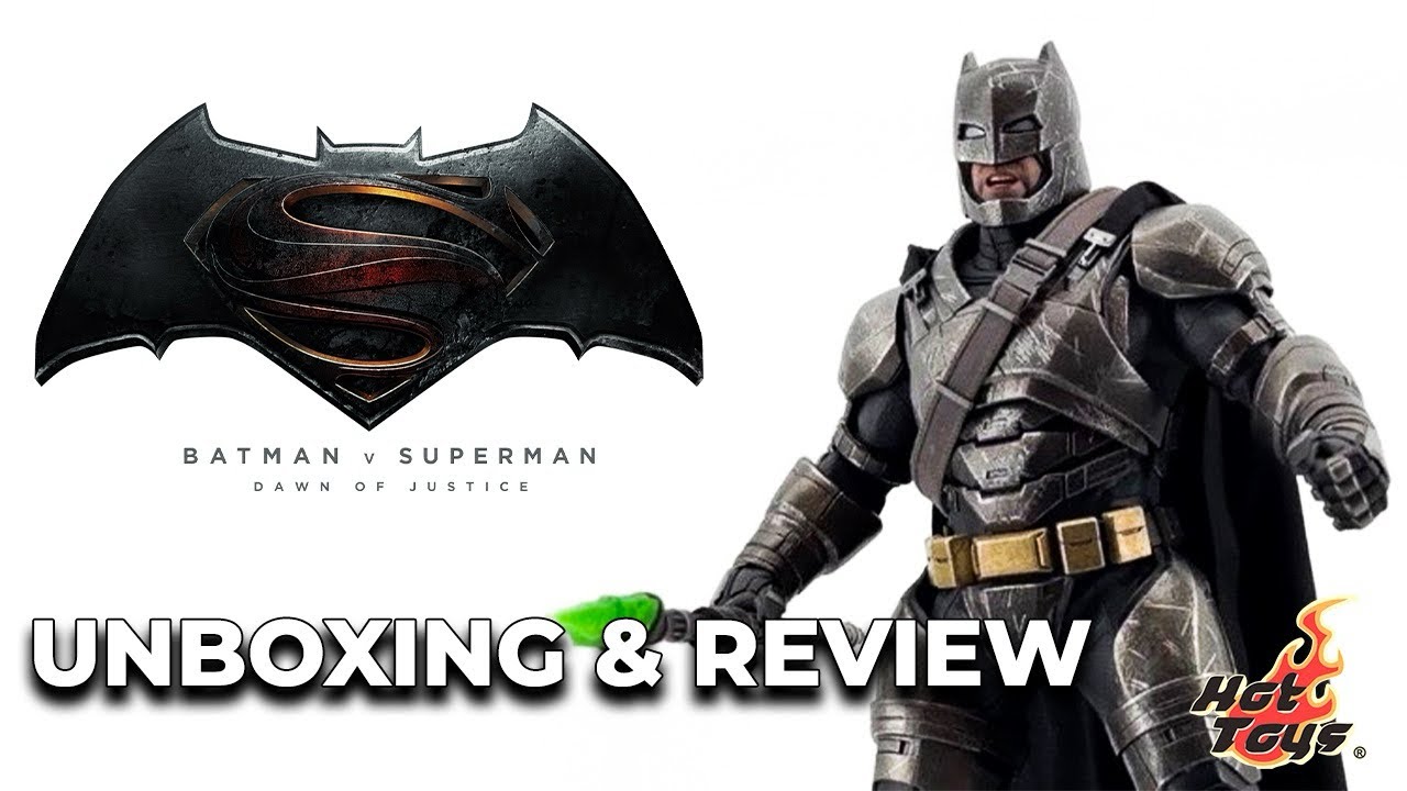 Hot Toys Armored Batman 2.0 Unboxing & Review ￼