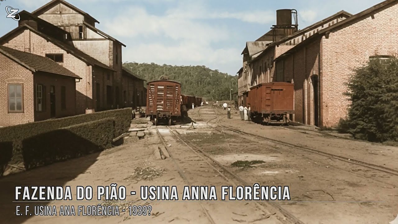 Estrada de  Ferro  Usina Ana Florência
