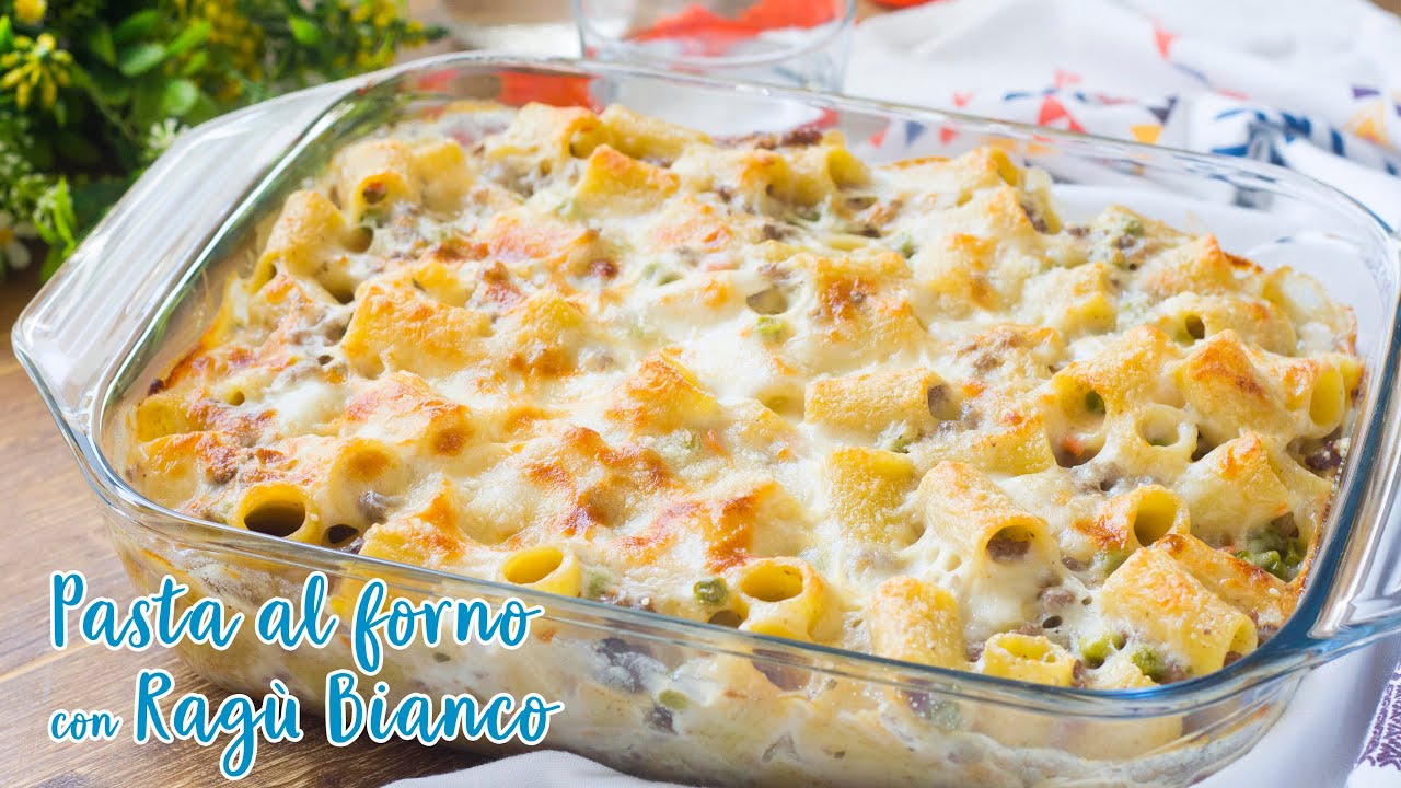 Pasta al Forno con Ragù Bianco - Ricetta Facile  Pasta al Forno Bianca - 55Winston55