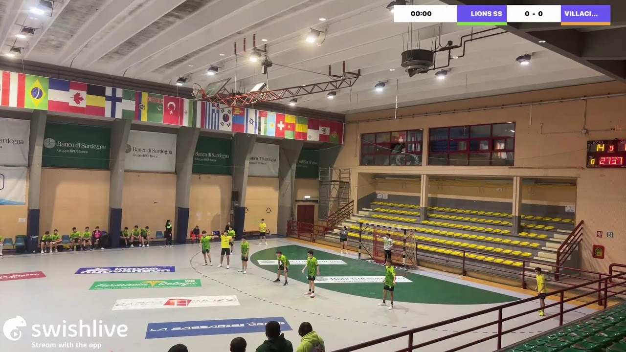 Live alimentato dall'app Swish Live
LIONS SS VS VILLACIDRO